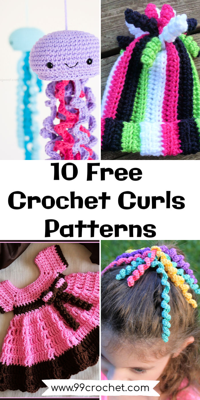 Crochet Curlicue Pattern - Quick and Easy - ChristaCoDesign